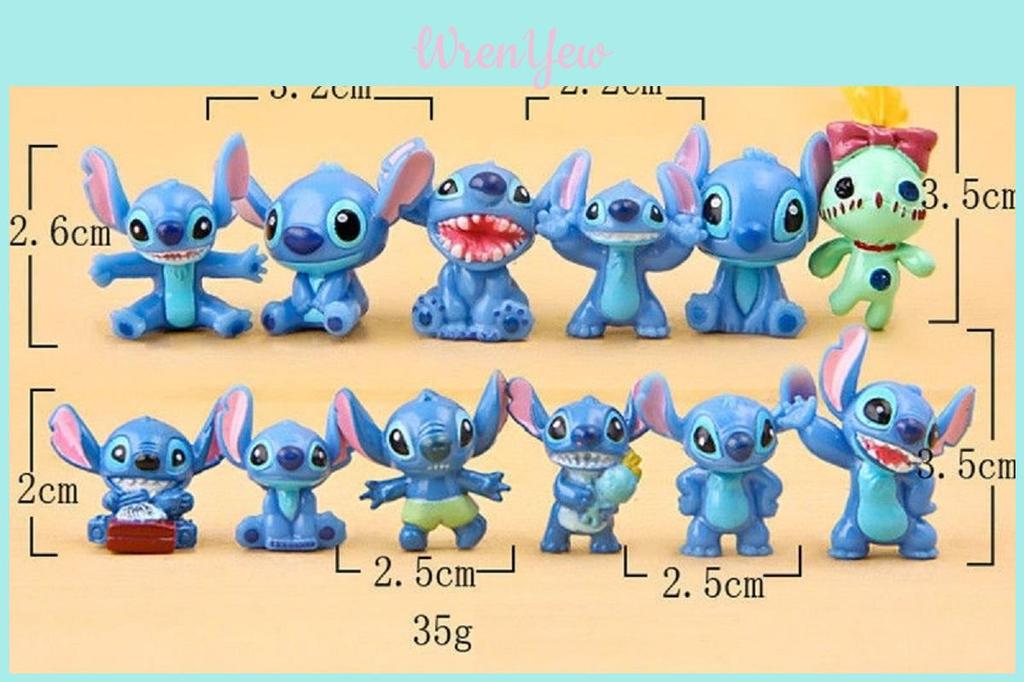 Get This Disney Lilo Stitch Action Figures Set For Your Kid Perfect For Little Fans Of The Cartoon!