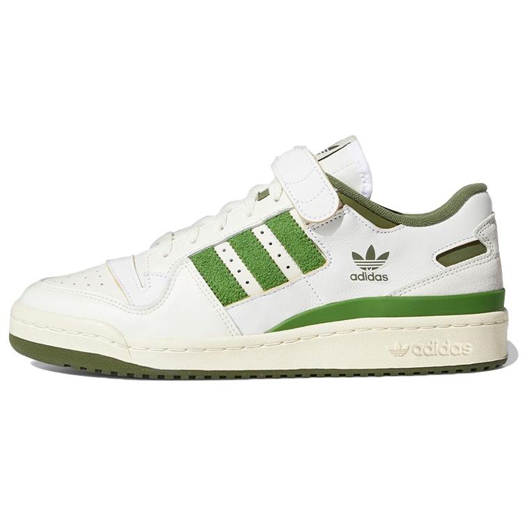 adidas Forum 84 Low  White Crew Green  Men s FY8683 EU 47⅓