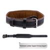 Unisex PU Leather Weightlifting Fitness Belt
