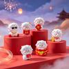 Cute 2027 Year Of The Sheep Resin Figurines With Lucky Design Perfect For Chinese New Year Home Desktop Decor Gifts