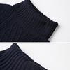 Autunno e Inverno Donna Casual Lavorato a Maglia Manica Lunga Abiti Invernali Maglione Monocolore Lunghezza Ginocchio Larga Grasso Abiti Femminili