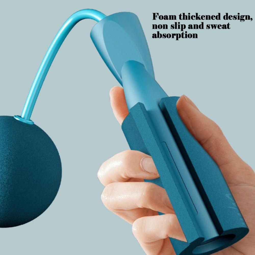 Bearing Weighted Rapid Speed Training Jump Rope Skipping Rope Ropeless Skipping Cordless Jump Rope