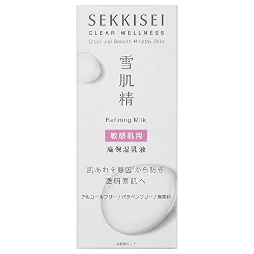 Sekkisei Clear Wellness (For Sensitive Skin) Refining Milk SS High Moisturizing Emulsion Pores 140mL
