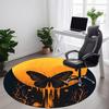 1pc Butterfly Moon Office Round Area Rug,  Mat Suitable For Office, Under Office Chairs Bedroom Living Room Home Decor, Room Deco