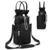Water Bottle Holder with Strap – Insulated Sling Bag for  40oz Tumbler, Water Bottle Carrier with Phone Pouch & Accessories