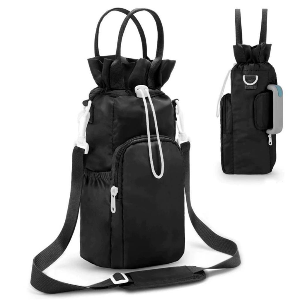 Water Bottle Holder with Strap – Insulated Sling Bag for  40oz Tumbler, Water Bottle Carrier with Phone Pouch & Accessories