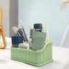Detachable Toothbrush Holder Draining Cosmetic Storage Box Silicone Toothbrush Storage Box  Travel