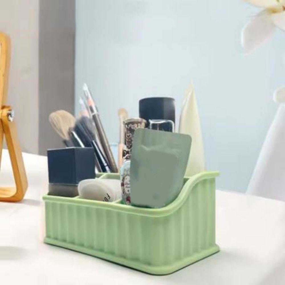 Detachable Toothbrush Holder Draining Cosmetic Storage Box Silicone Toothbrush Storage Box Travel