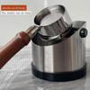 Caixa de Batida de Café Durável Absorvente de Choque Lixeira para Borra de Café para Cozinha Hotel Bar