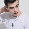 Europäischer und Amerikanischer Trend Einfache Hip-Hop Herren und Damen Anhänger Pullover Kette Halskette Anhänger