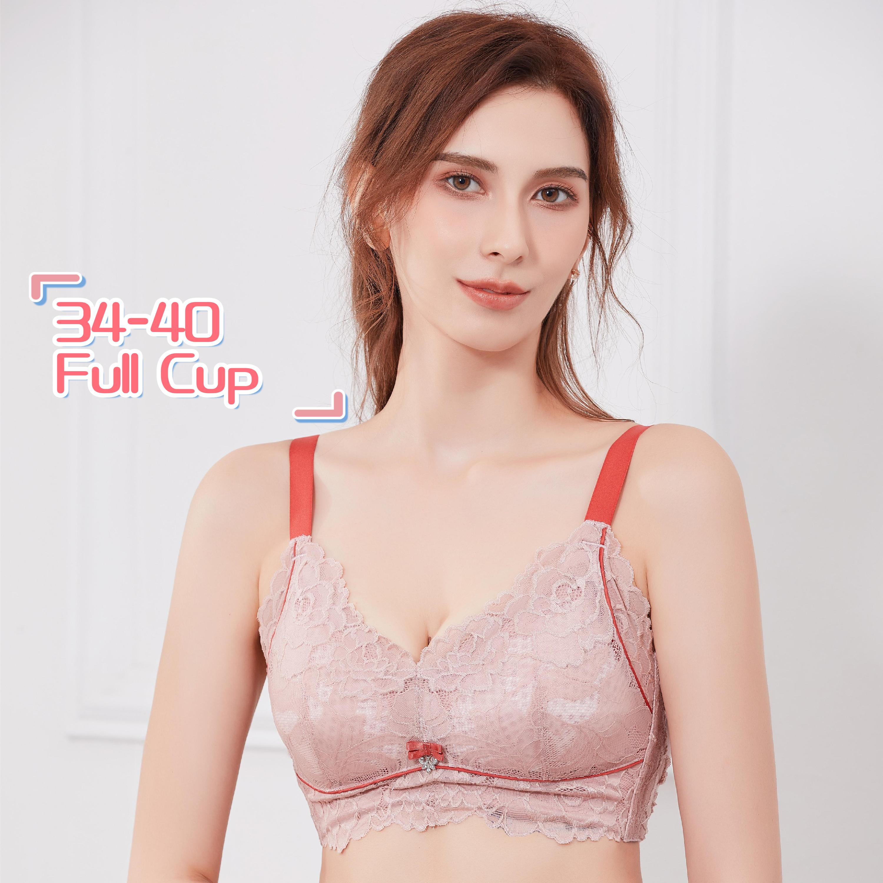 

Модный ультратонкий бюстгальтер с полной чашкой без ободков, регулируемый женский дышащий бюстгальтер большого размера