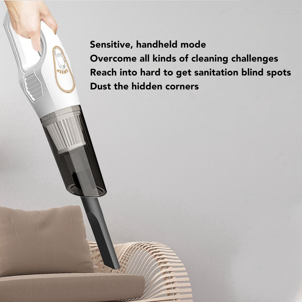 Cordless Handheld Vacuum Cleaner Multifunction Strong Suction Hardwood Floor Carpet Pet Car Cleaning Powerful Portable Machine