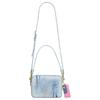 Coach Carey 15 Gold Letter Floating Logo Denim Mini Shoulder Crossbody Bag Women Bags Light-Indigo CEK67-IMNIM