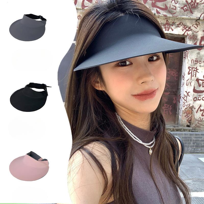 New Summer Air Top  No Sense Free Integrated Sun Protection Hat Ultra Light Brim  Sun Protection  UV Sun Protection Hat