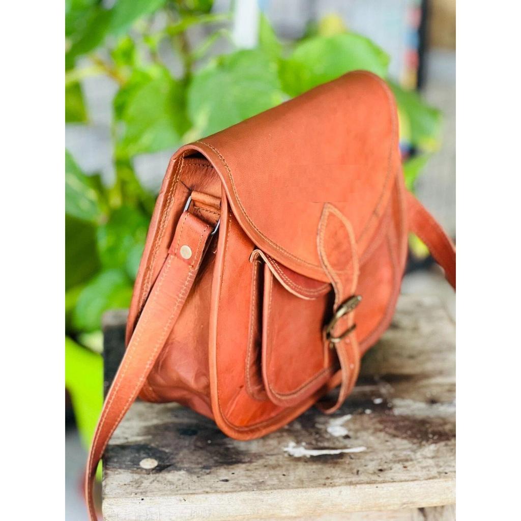 Customer Dimand Leather Crossbody New Messenger Handbags Brown Bag