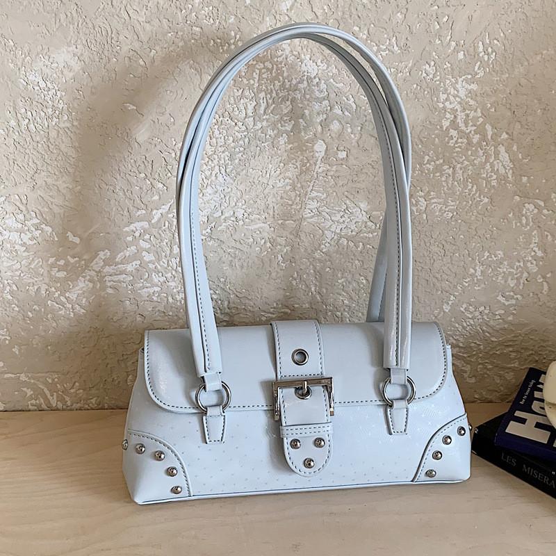 IELGY Commuter Handbag Underarm Large Capacity Boston Pillow Bag