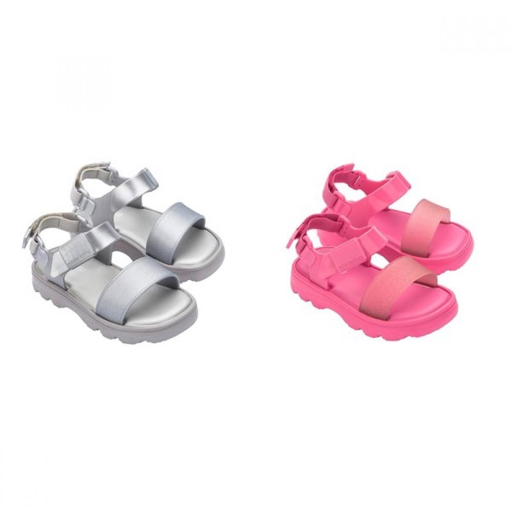 

Mini Melissa Toebox Kick Off Sandal Baby Jelly Shoes Mskcf2tsco11 Pink/140mm(us7)