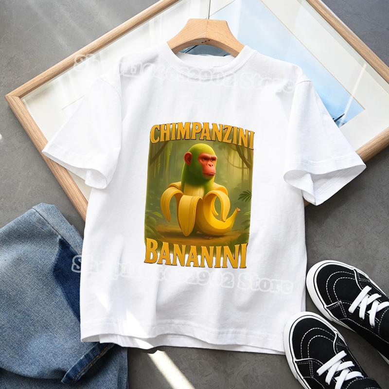 Italian Brainrot Kids Clothes Boys Girls T-shirts Tung Tungtung Sahur Cotton Tee Telala Funny Shark Summer Child Tops Party Gift