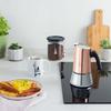 Bialetti Venus Copper 6-Cup Stainless Steel Stovetop Coffee Maker, Espresso Maker, and Mocchinetta