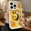 Phone Case: 2D Flat Design Suitable for iPhone 18 17 16 15 14 13 Pro Protective Case, Little Bee, Perfect Christmas and Halloween Holiday Gift