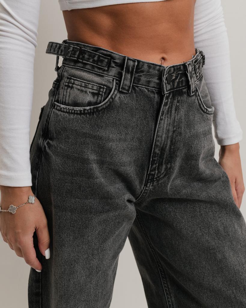 Damenjeans It's Basic 3224 34 grau