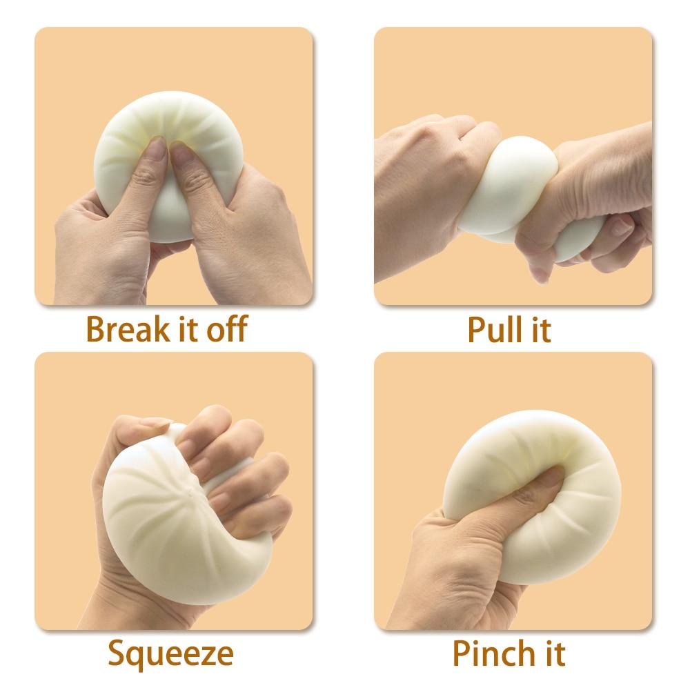 Aprieta Juguetes Novedosos Antiestrés Squishies Juguetes Lindos Amuleto Divertido de Lento Ascenso Juguete para Aliviar el Estrés Juguetes para Bromear