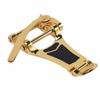 YOLTEC Electric Guitar Tremolo Bridge Replacement, Vibrato, LP Guitar Parts, Alloy Tremolo, Tailpiece, Bridge Crank Bar, Gold