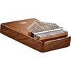 Sonic Energy Kalimba Sound Hole Collection 17 Keys Acacia C Major Scale KL1705H Includes Case Bag Cloth Tuning Hammer