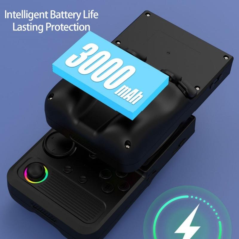 Classical Design Portable Game Systems 640x480 Glows Edges Display 3500mAh Battery Long Play time