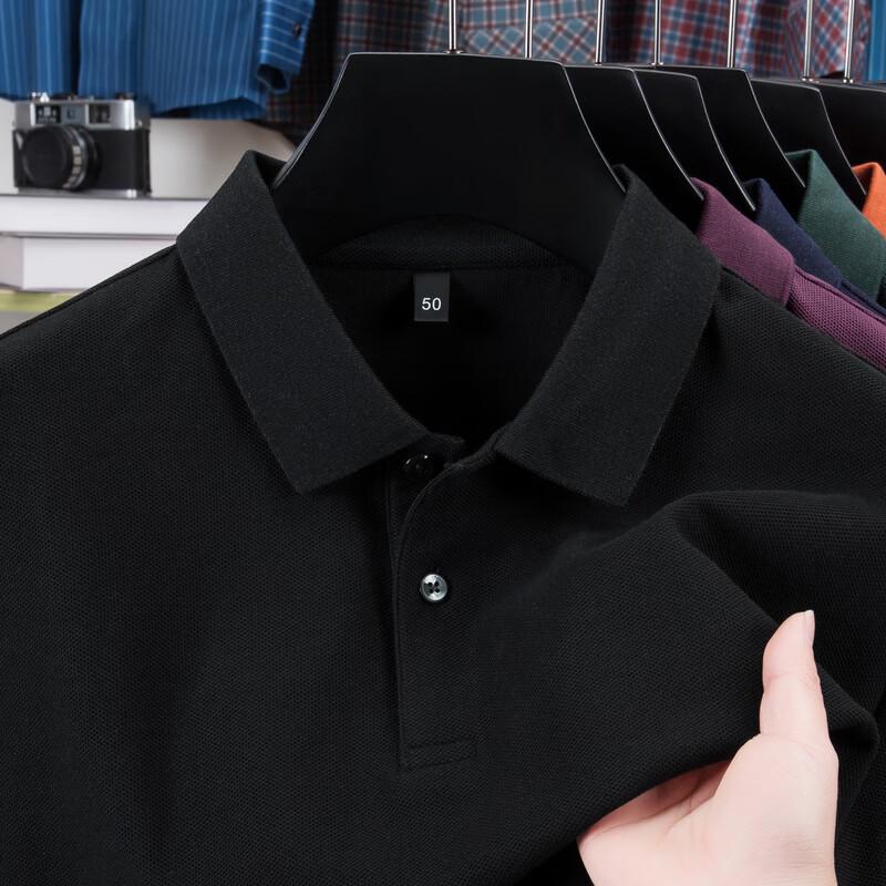 YUZHAOLIN Men's 2026 Summer Solid Polo Shirt