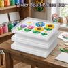 Anti-Spill Perler Bead Storage Box Transparent Semi-finished Storage Box  Project Storage