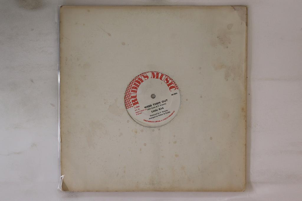 12inch Record LITTLE KIRK - Weed Them Out RM0016 Ruddy's Music 1987 UK Reggae, Ska & Dub Used