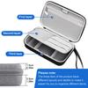 3-Layer Large Capacity EVA Hard Shell Storage Case Portable Travel Electronic Organizer with Mesh Pockets for Power Banks Phones