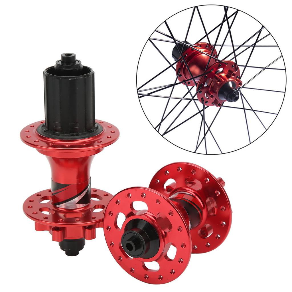 32 Hole 6 Pawls   Disc Brake Hub with Quick Release Skewer Aluminum Alloy for Mountain Bike