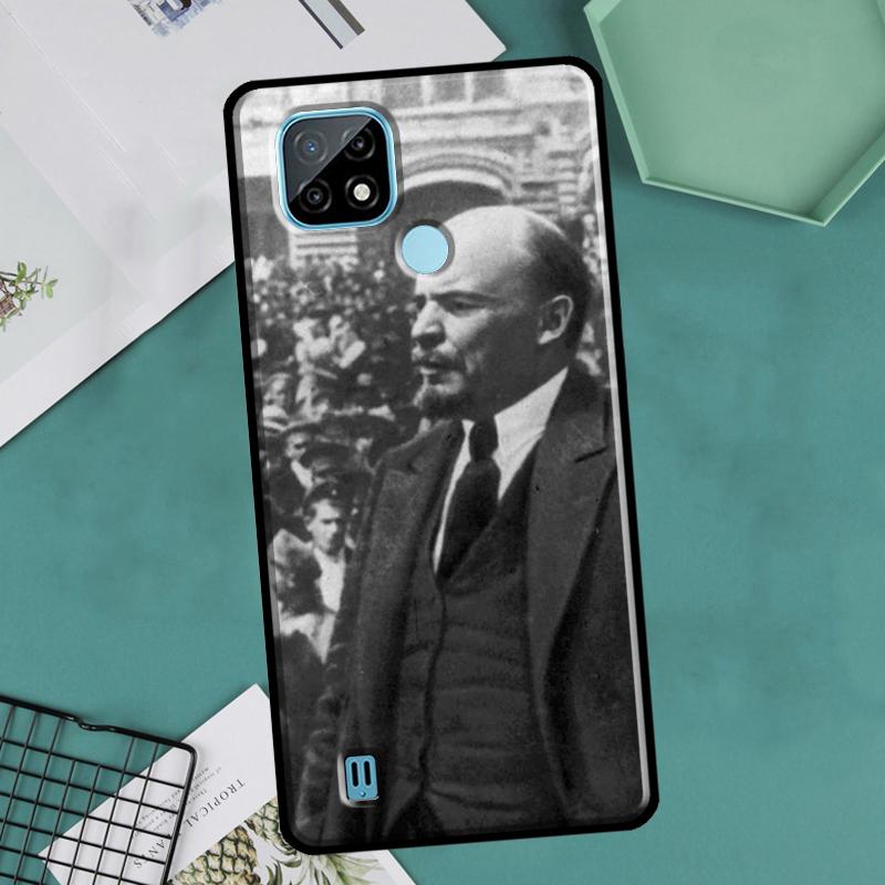 Lenin Soviet Union Flag For Realme GT Neo 2 3 Master 8i 9i 8 9 Pro Plus C35 Case For OnePlus 9 10 Pro 9R 10R Nord2