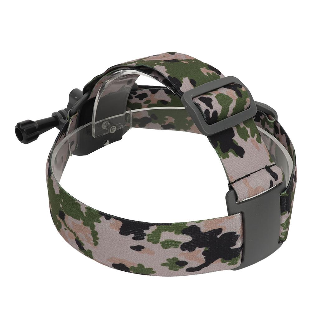 Action Camera Head Mount Strap Wearable Head Belt Action Camera Accessories for Cycling Running