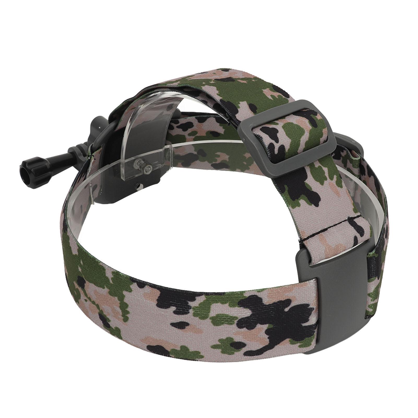 

Action Camera Head Mount Strap Wearable Head Belt Action Camera Accessories for Cycling Running