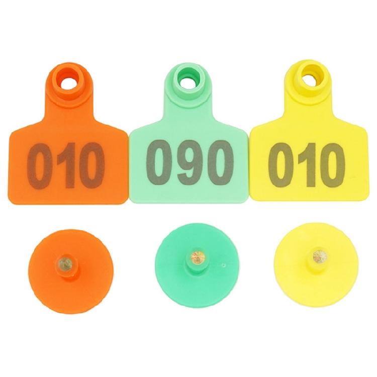 Efficient Livestock Ear Label 001-100 Ear Tagging Pliers Clip Ear Label Number Set