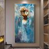 Abstract Art, Watercolor, Drawing, Women's Oil Painting, Canvas, Wall Art Poster for the Living Room