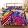 Phechion Psychedelic 3D Print Bedding Set Duvet Covers Pillowcases One Piece Comforter Bedding Sets Bedclothes Bed Linen K269