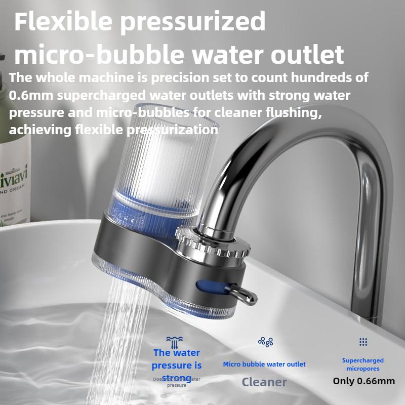 Water Purifier Faucet Filter Household Tap Water Direct Drinking Front Scale Inhibitor Kitchen Water Purifier Double Outlet