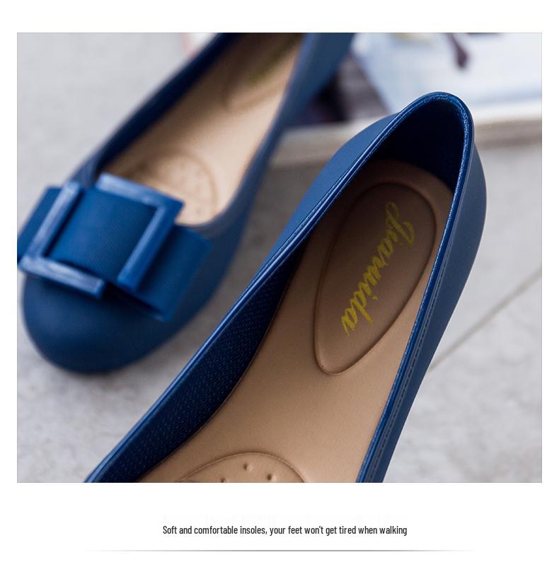 Sandalias de Gel de Verano para Mujer Baotou Punta Fina Tacón Grueso - Antideslizantes y Versátiles.