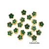 20pcs 5.5mm Flower Buckles 10 Colors Mini Cartoon Buttons Doll Clothing Buckles  1/6 Doll