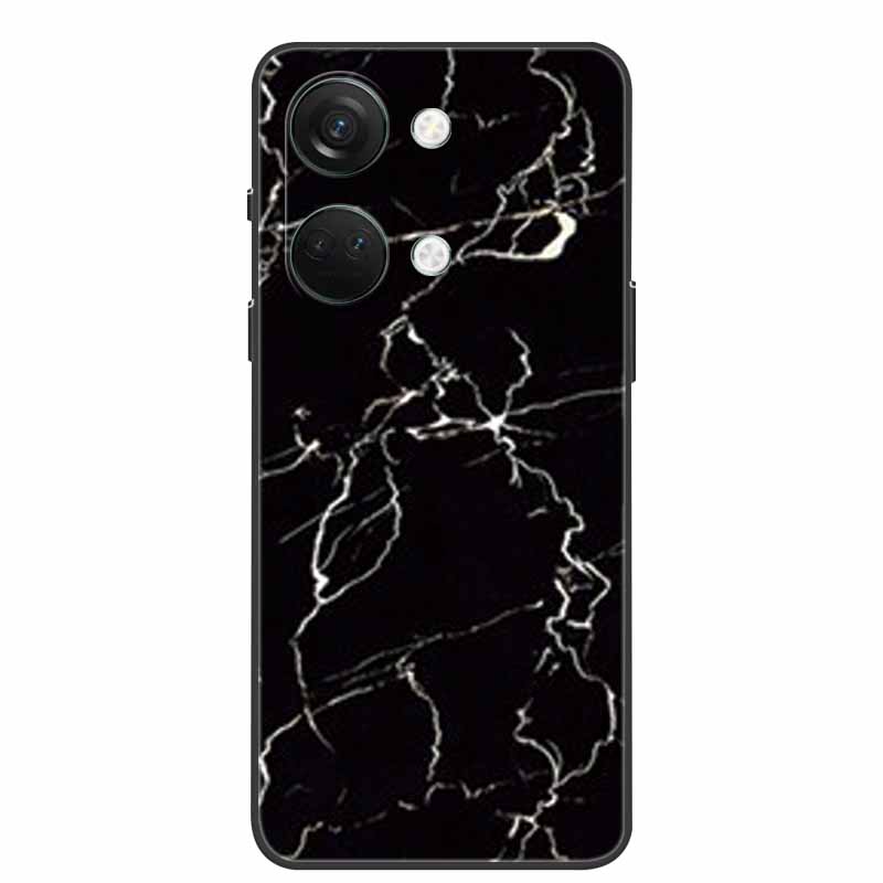 For One Plus Nord3 5G Case Silicone Painted Soft Protective Covers for OnePlus Nord 3 5G Phone Cases 1+ Nord3 TPU Coques Marble