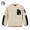 The North Face Kids Denali Fleece Crewneck Beige Nm5ms53u Bei