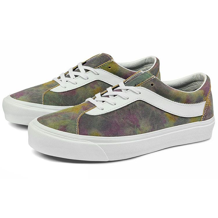 Vans Bold Ni Tie Dye Suede Unisex Sneakers Multi-Color Black True-White VN0A5DYAAZF