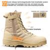 Modische Hochleistungs-Taktische Stiefel für Herren Schwarz Wasserdicht Outdoor Wanderschuhe Rutschfest Militärstiefel