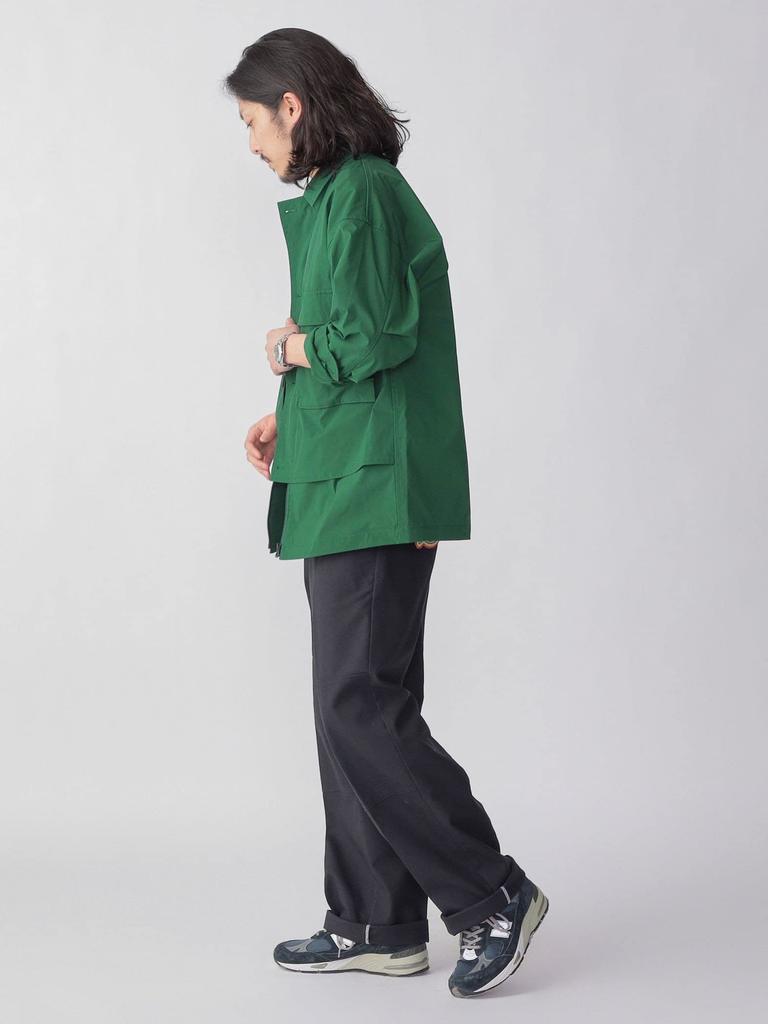 Ships Phoenix Size M Perfect for Matching Sets +phenix Men's Custom-Made Water-Repellent Military/Fisherman Shirt, Green, (114000273),