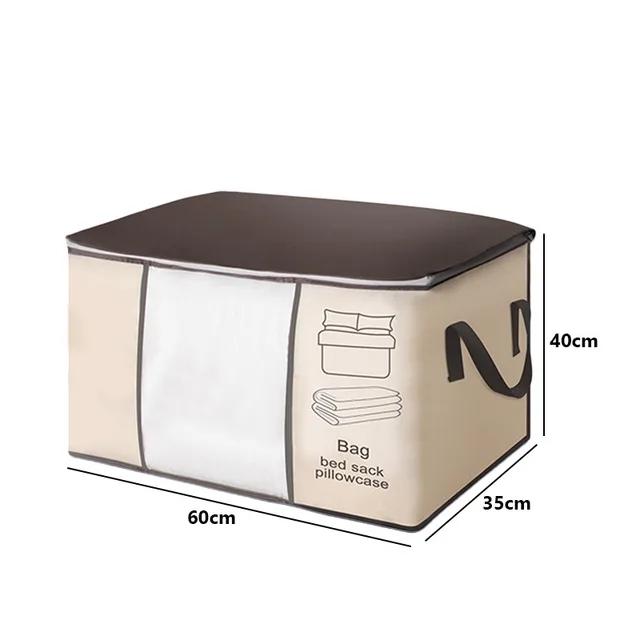 

Нетканый Домашний Большой Складной Мешок для Хранения Одежды Одеяло Одежда Шкаф Шкаф Органайзер Мешок Носок Игрушка Разное Органайзер Мешки