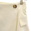 Lily Brown Long Length Corset Pleated Skirt Beige Women Used